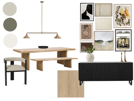 Clark Ave - Dining Room Interior Design Mood Board by Sarah Beairsto on Style Sourcebook