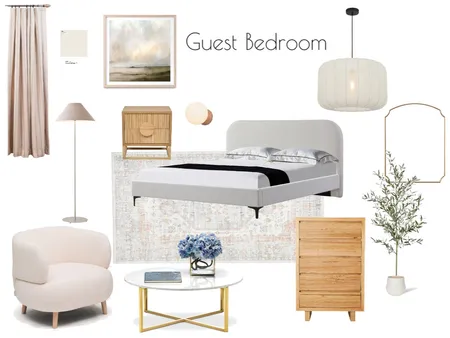 Guestroom - Selections Interior Design Mood Board by moneil on Style Sourcebook