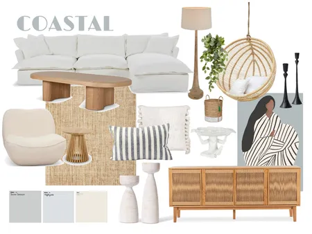 Coastal - Room Specific Mood Board Interior Design Mood Board by Knock & Nest Interiors on Style Sourcebook