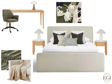Upper Kedron Guest Bed 3 Interior Design Mood Board by Eliza Grace Interiors on Style Sourcebook