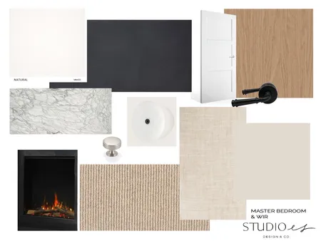 MASTER BEDROOM/WIR Interior Design Mood Board by Studio es Design and Co. on Style Sourcebook