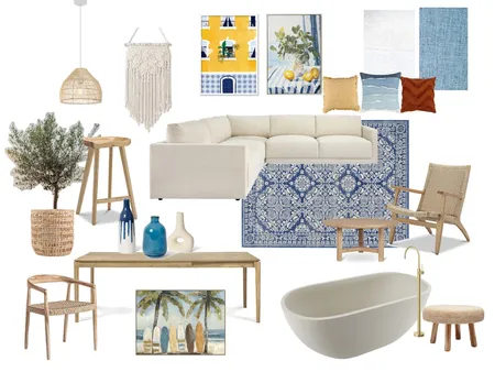Beach vibe Interior Design Mood Board by patthariya on Style Sourcebook