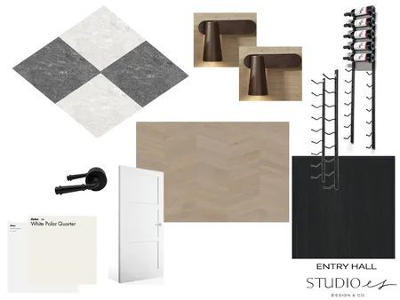 ENTRY HALL Interior Design Mood Board by Studio es Design and Co. on Style Sourcebook