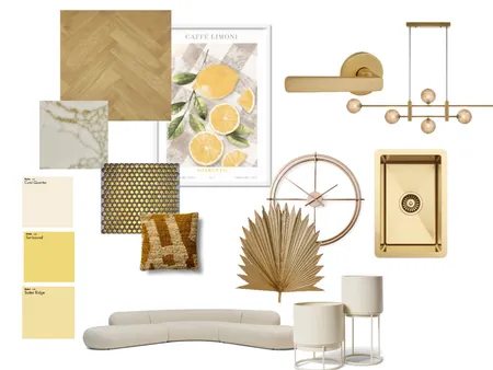 Ochre & Warm Yellow Accents mood board Interior Design Mood Board by litsa@stannardfamilyhomes.com.au on Style Sourcebook