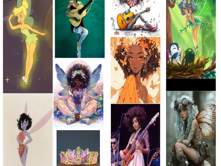 Fairy Princess Mood Board Interior Design Mood Board by Nkwtmd10