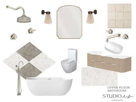 UF BATHROOM Interior Design Mood Board by Studio es Design and Co. on Style Sourcebook