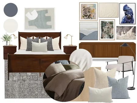 Clark Ave -Lisa's Room Interior Design Mood Board by Sarah Beairsto on Style Sourcebook