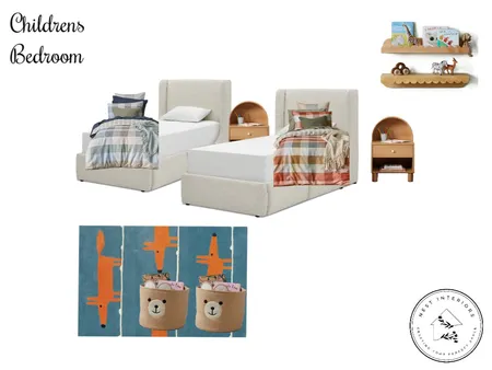 Childrens Bedroom, 21D Norman Street, Wembley Downs Interior Design Mood Board by Nest Interiors on Style Sourcebook