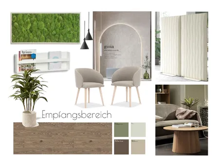 Empfangsbereich mit Rundung Interior Design Mood Board by RiederBeatrice on Style Sourcebook