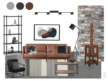sophisticated industrial living room Interior Design Mood Board by Evolve Creative Interiors on Style Sourcebook