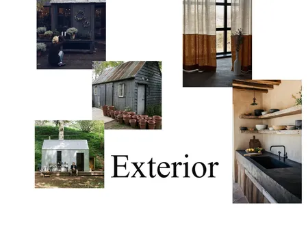 Cottage - Exterior Interior Design Mood Board by denisemaxwell.net on Style Sourcebook