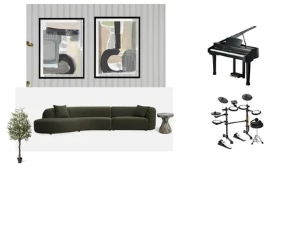 Upstairs Living Interior Design Mood Board by alexk.gc24