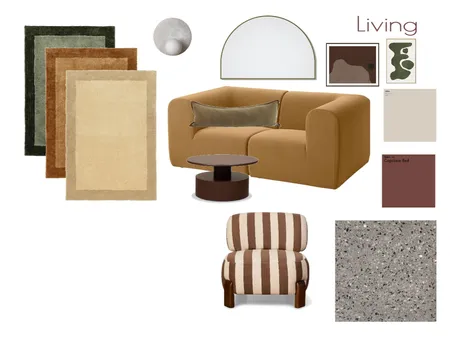 Living Interior Design Mood Board by soudalay on Style Sourcebook