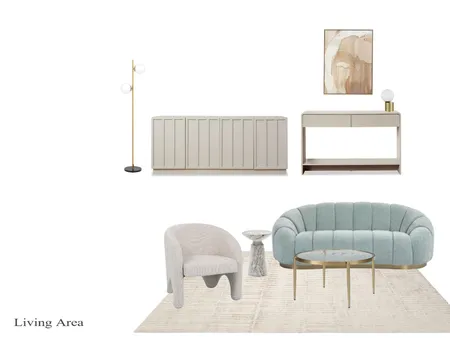 COASTAL LUXE - LIVING AREA Interior Design Mood Board by design nu on Style Sourcebook