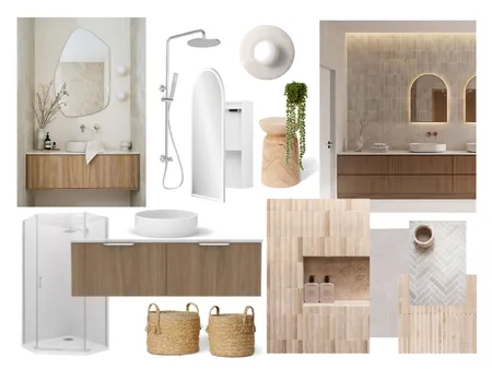 Bathroom 1 Interior Design Mood Board by Little Corners on Style Sourcebook
