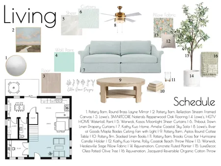 3 | Living Board Interior Design Mood Board by Chloe Grace on Style Sourcebook
