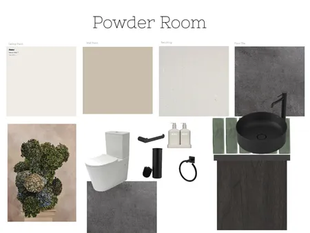 August Powder Room Interior Design Mood Board by soriyacharlie on Style Sourcebook