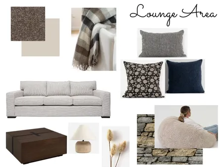 Lounge Interior Design Mood Board by ABDesign