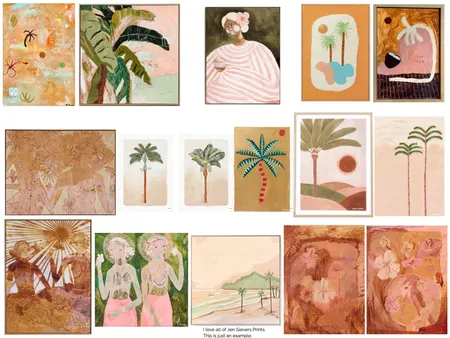 Prints Interior Design Mood Board by marcelle on Style Sourcebook