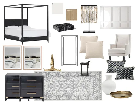 Transitional Sample Board Interior Design Mood Board by Kailee Louise on Style Sourcebook