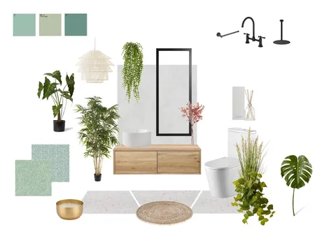 Industrial Bathroom Interior Design Mood Board by FrancoVillamonte on Style Sourcebook