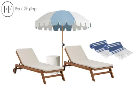 Pool styling Interior Design Mood Board by Ivy + Finch Design on Style Sourcebook