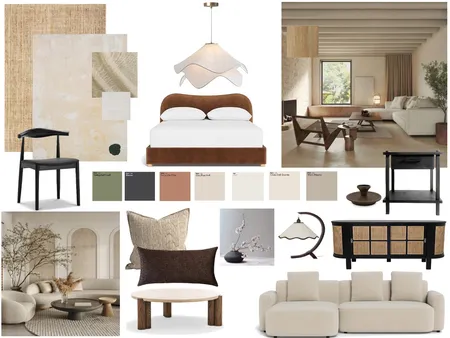 Japandi Mood Board Interior Design Mood Board by Kailee Louise on Style Sourcebook