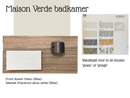 Maison Verde badkamer Interior Design Mood Board by Caroline Romer Snel on Style Sourcebook