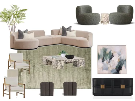 Sunshine Coast Living Room Interior Design Mood Board by Eliza Grace Interiors on Style Sourcebook