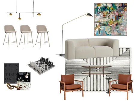 Sunshine Coast Billiard's Room Interior Design Mood Board by Eliza Grace Interiors on Style Sourcebook
