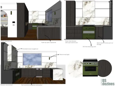 Tina Kitchen views Interior Design Mood Board by DSdezines Interiors on Style Sourcebook