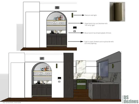 Tina Bar Interior Design Mood Board by DSdezines Interiors on Style Sourcebook