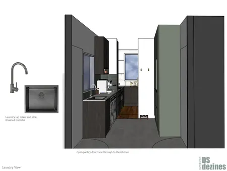 Tina Laundry view Interior Design Mood Board by DSdezines Interiors on Style Sourcebook