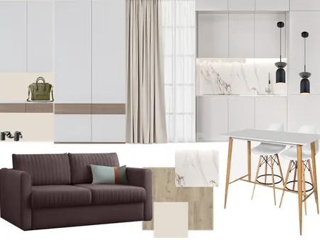 Студия Линейная 114 2 вариант Interior Design Mood Board by Elena1982 on Style Sourcebook