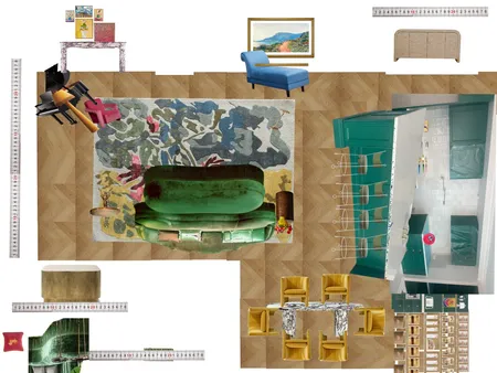 Great Room Space Planning Scale Interior Design Mood Board by dl2407 on Style Sourcebook