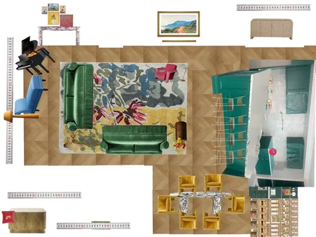 Great Room Space Planning Scale Interior Design Mood Board by dl2407 on Style Sourcebook