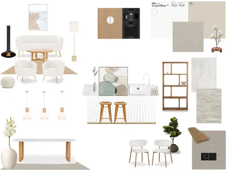 Japandi Kitchen v2_20 Interior Design Mood Board by viola.silec