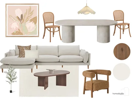 Ferg and Bianca Dining & Living 2 Interior Design Mood Board by homesbyj&s on Style Sourcebook