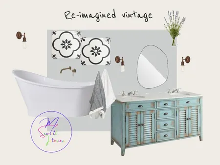 Re-imagined vintage Interior Design Mood Board by Mz Scarlett Interiors on Style Sourcebook