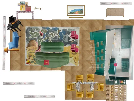 Great Room Space Planning Scale Interior Design Mood Board by dl2407 on Style Sourcebook