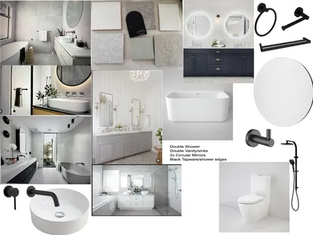 Bathroom Interior Design Mood Board by CatSimmons on Style Sourcebook