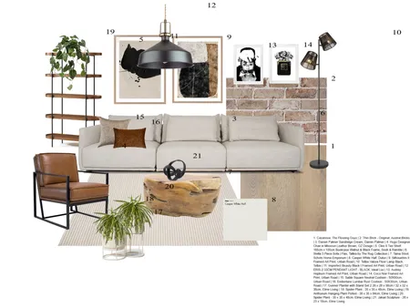 Urban Chic Interior Design Mood Board by Jasna on Style Sourcebook