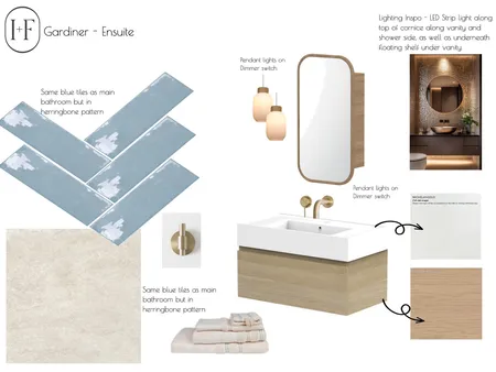 Gardiner - ensuite Interior Design Mood Board by Ivy + Finch Design on Style Sourcebook