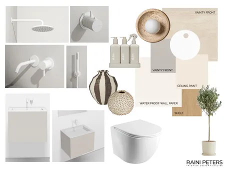 Guest batrhoom 6 Interior Design Mood Board by Raini Peters Interior Design + Styling on Style Sourcebook