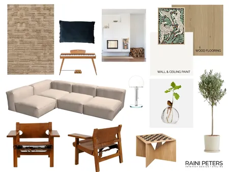 Living room Interior Design Mood Board by Raini Peters Interior Design + Styling