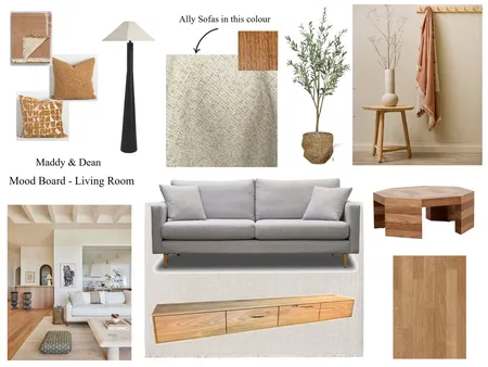 Maddy & Dean Mood Board Living Room Interior Design Mood Board by MarnieDickson on Style Sourcebook