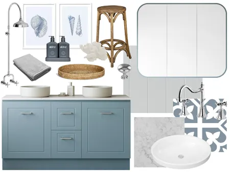 Hamptons | Nevada Classic with Jazz Arch Frame Shaver Interior Design Mood Board by Timberline on Style Sourcebook