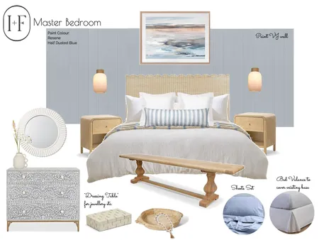 Master Bedroom Moodboard Interior Design Mood Board by Ivy + Finch Design on Style Sourcebook