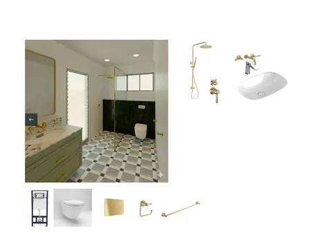 Possum Ct Ensuite Interior Design Mood Board by laurentaylordesign on Style Sourcebook