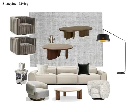 Stonepine - Living Interior Design Mood Board by Melissa Atwal on Style Sourcebook